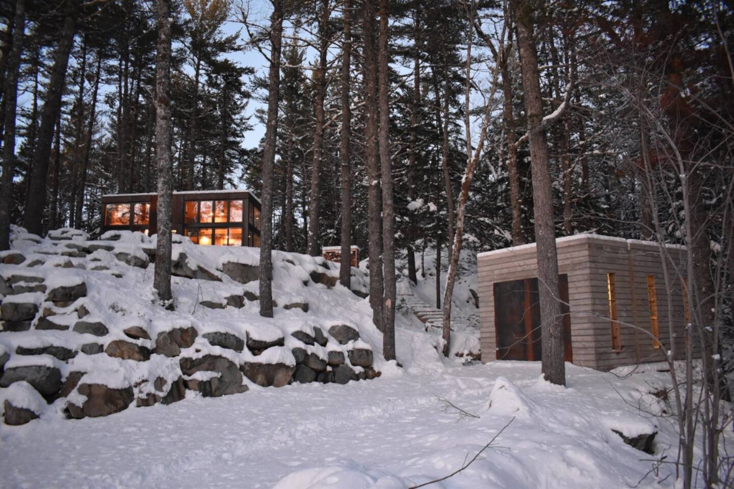 mini maison préfabriquée 40m2 acier et bois mini maison préfabriquée 40m2 acier et bois
