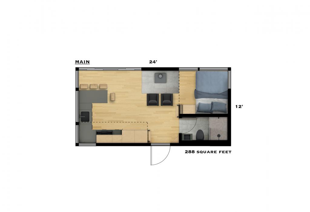 plan mini maison préfabriquée 40m2 acier et bois plan mini maison préfabriquée 40m2 acier et bois