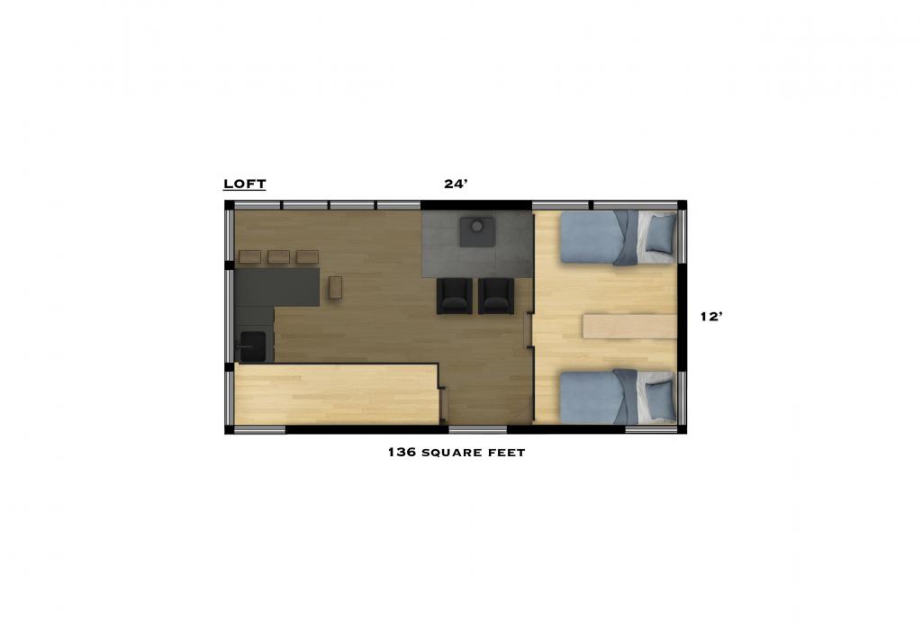 plan mini maison préfabriquée 40m2 acier et bois plan mini maison préfabriquée 40m2 acier et bois