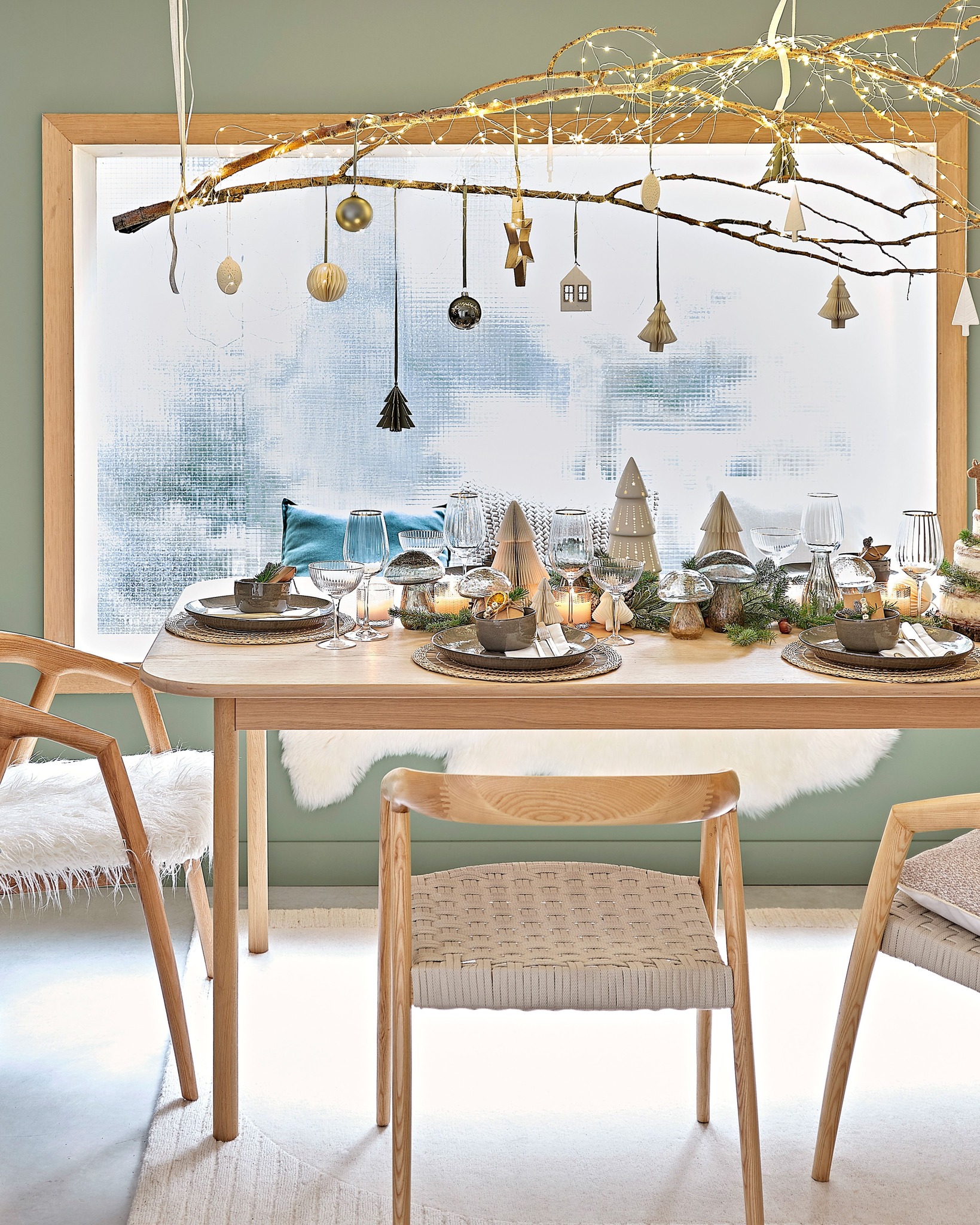salle à manger Maisons du Monde Noël 2022 salle à manger Maisons du Monde Noël 2022