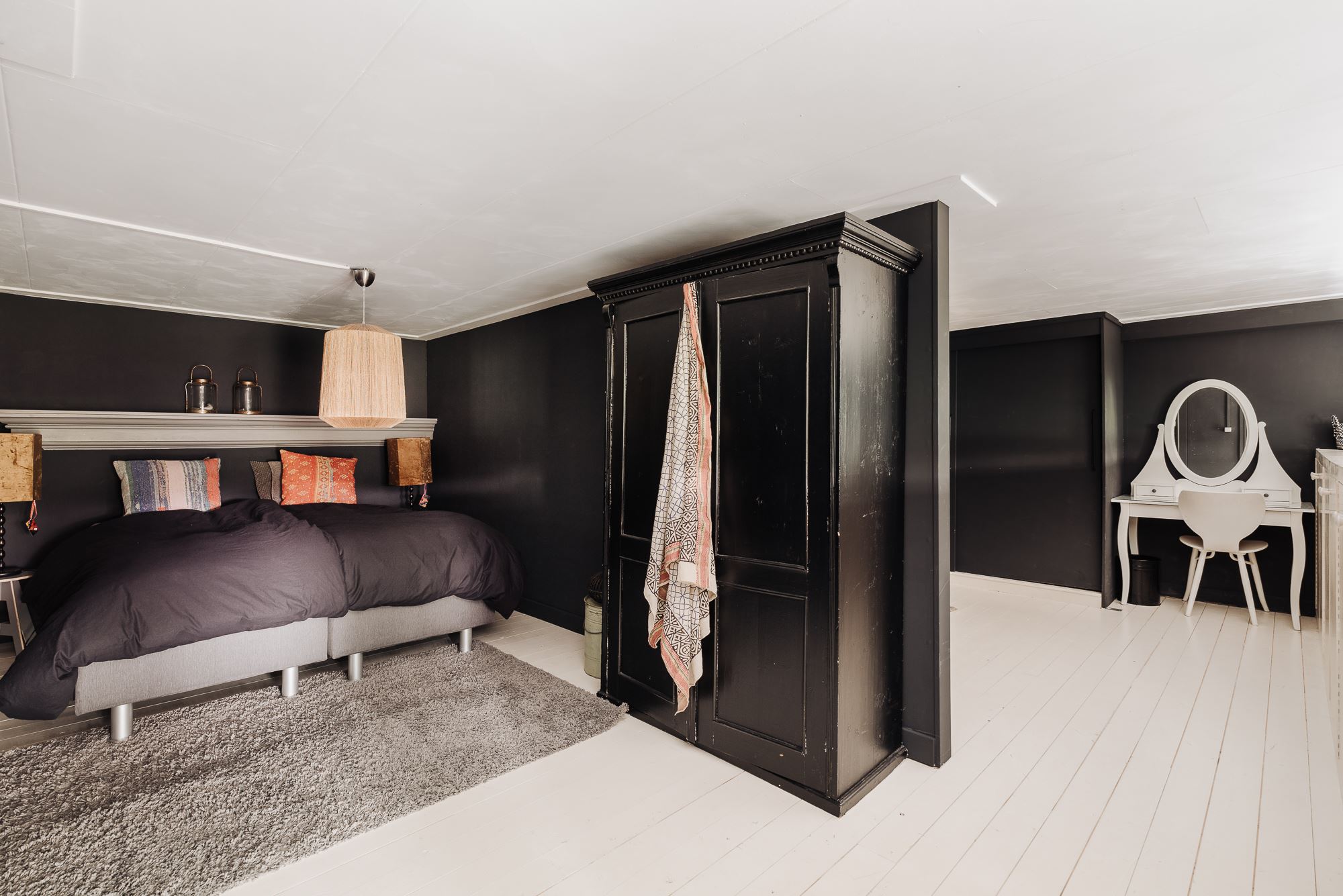 chambre blanche et noire décoration contemporaine chambre blanche et noire décoration contemporaine