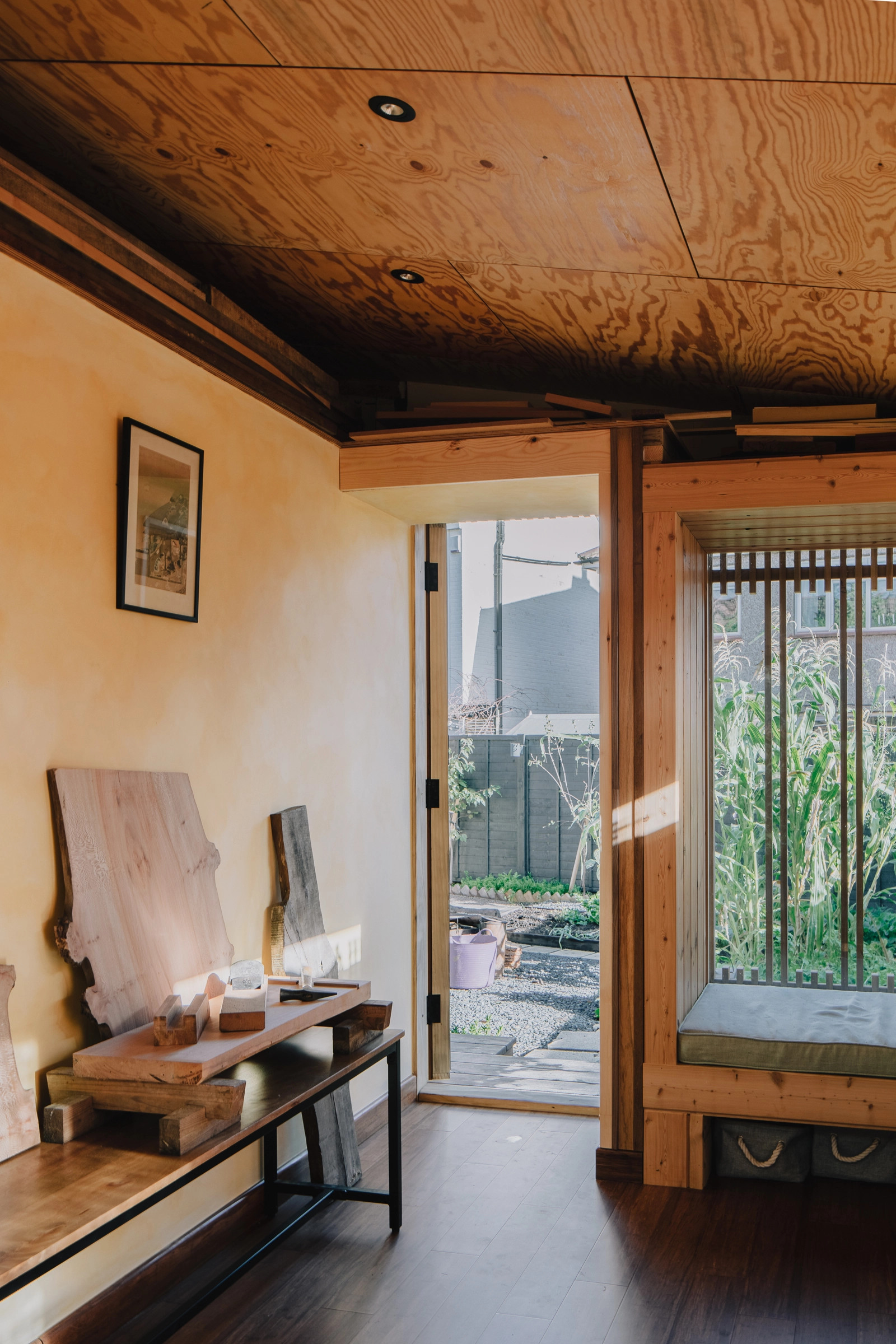 bureau appartement de 59m2 avec jardin