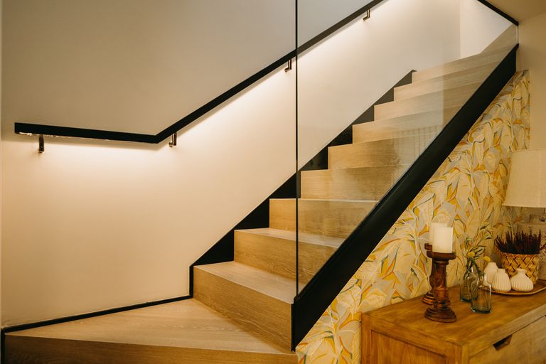 escalier bois design rambarde verre escalier bois design rambarde verre