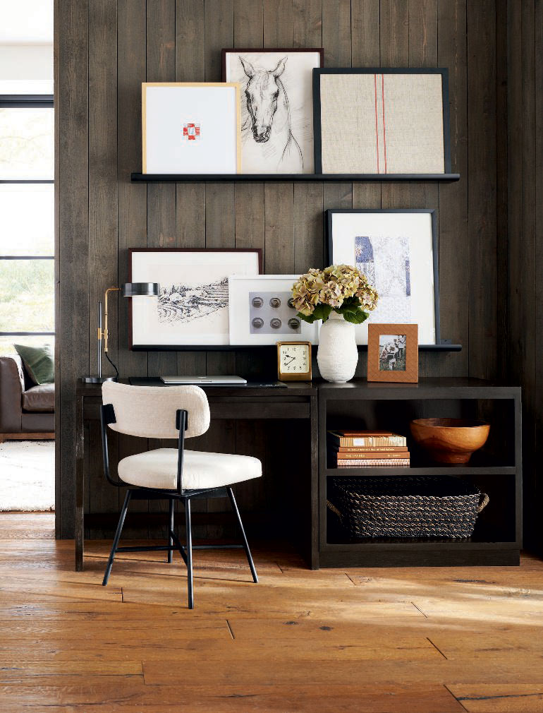 bureau décoration contemporaine Pottery Barn