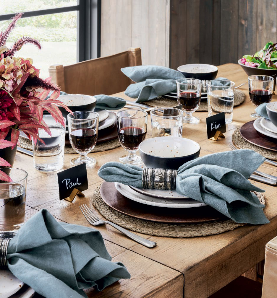 table décoration contemporaine Pottery Barn