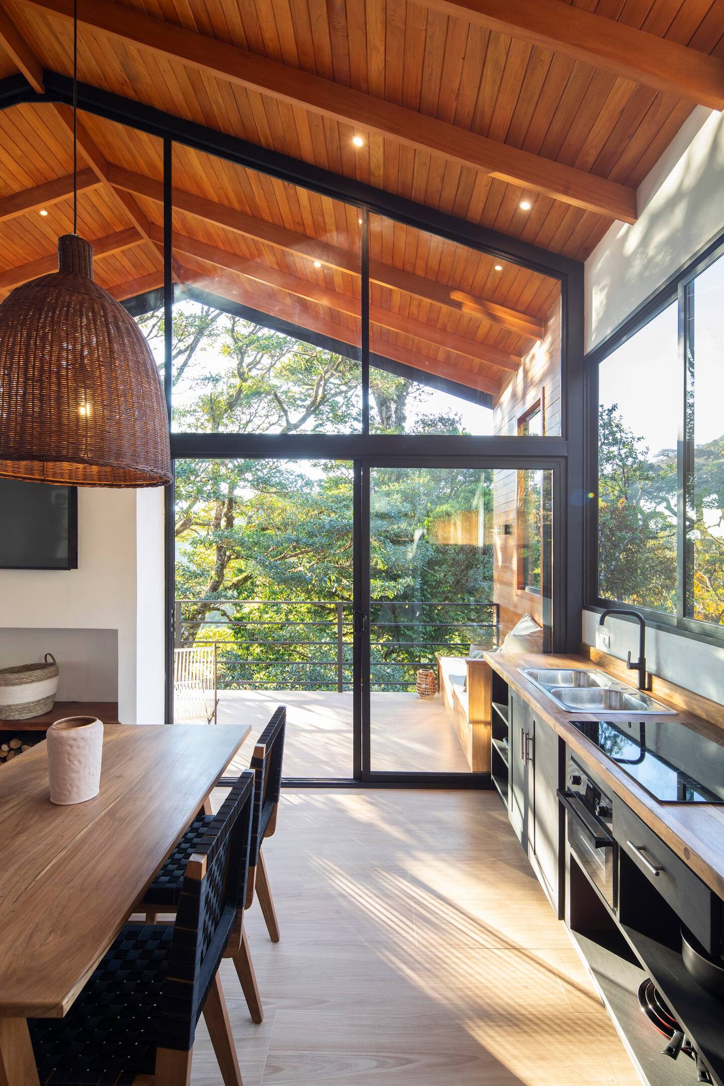 cuisine maison contemporaine en bois de 90m2 cuisine maison contemporaine en bois de 90m2