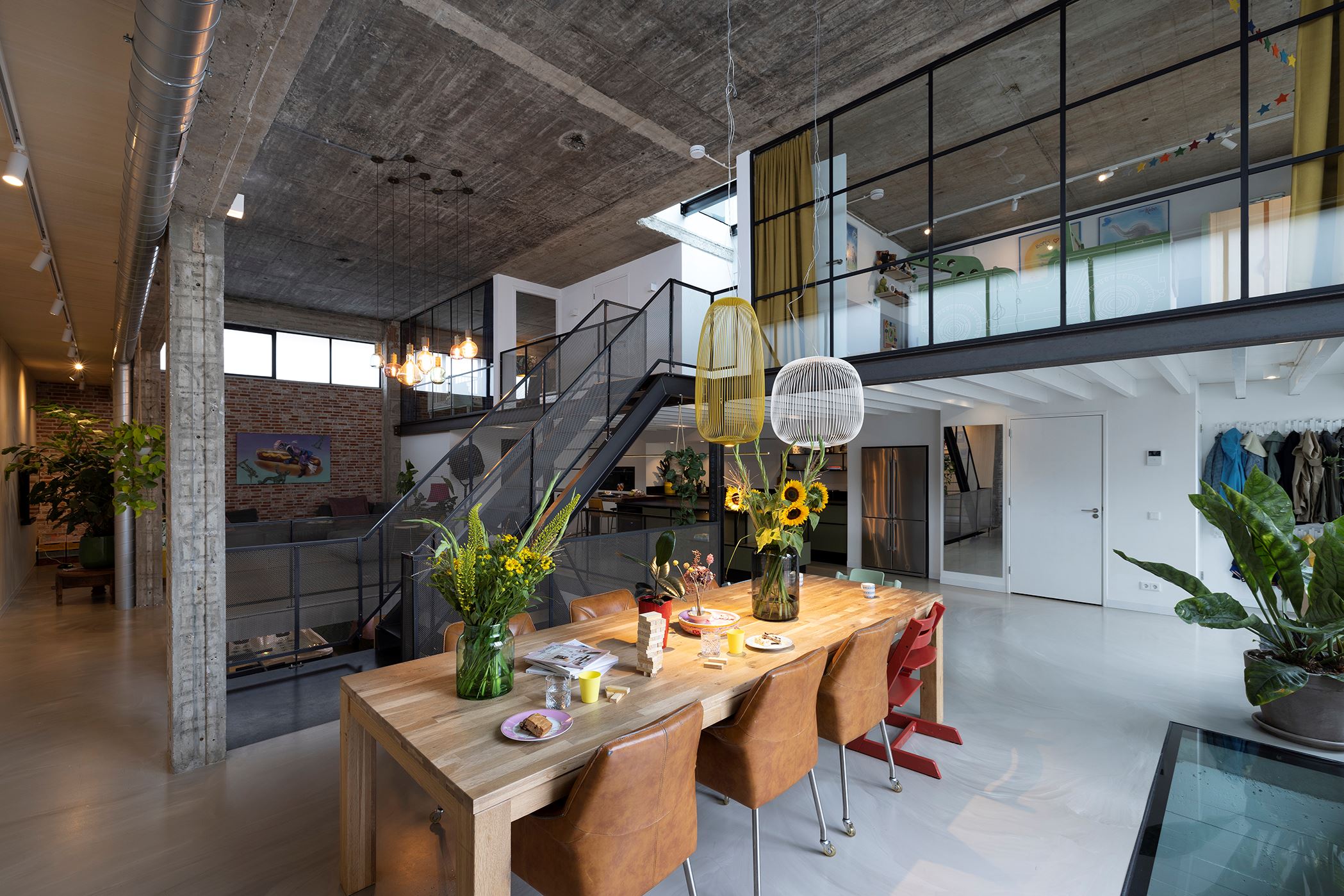 salle à manger loft