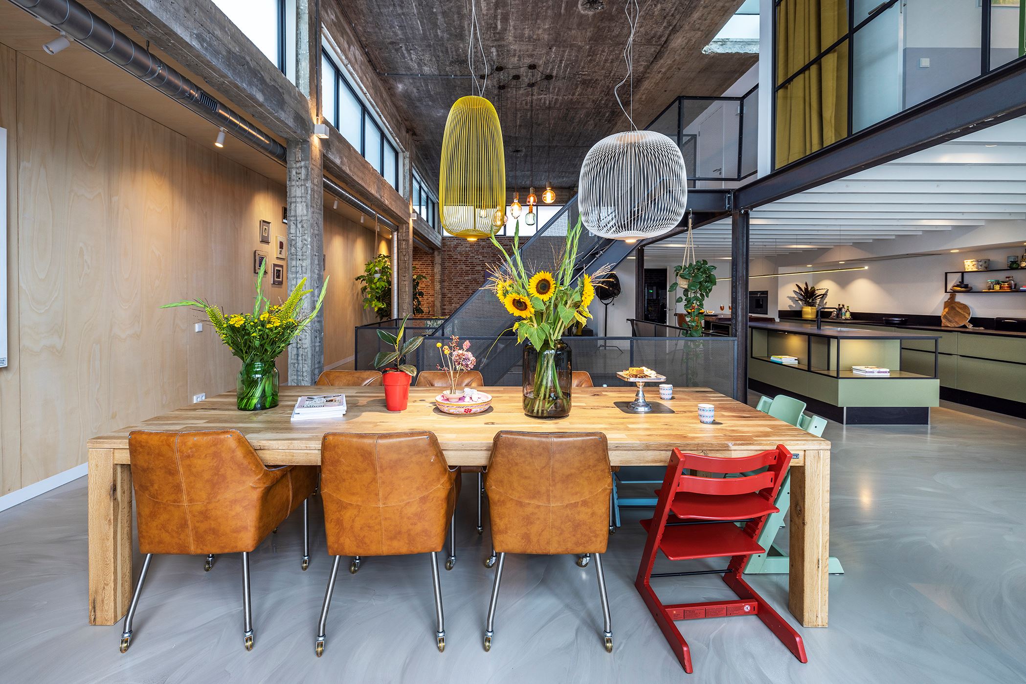 salle à manger loft