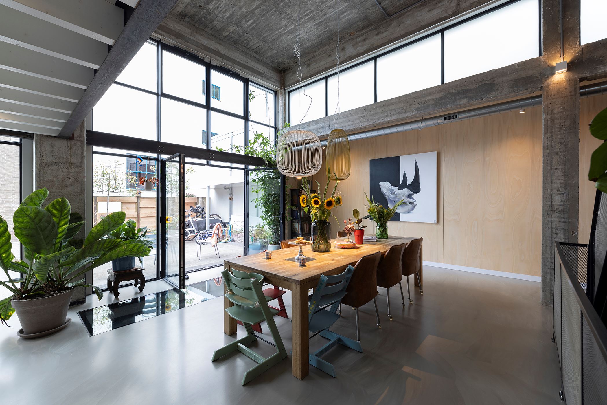 salle à manger loft