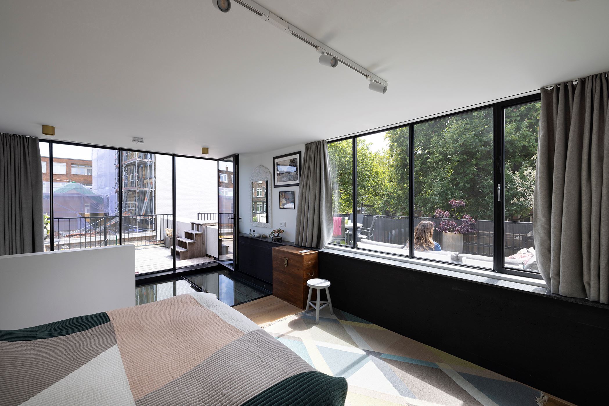 chambre loft avec terrasse