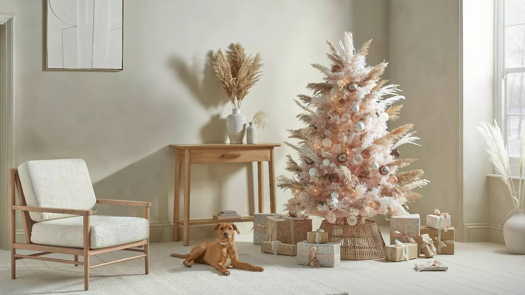 décoration de Noël rose décoration de Noël rose