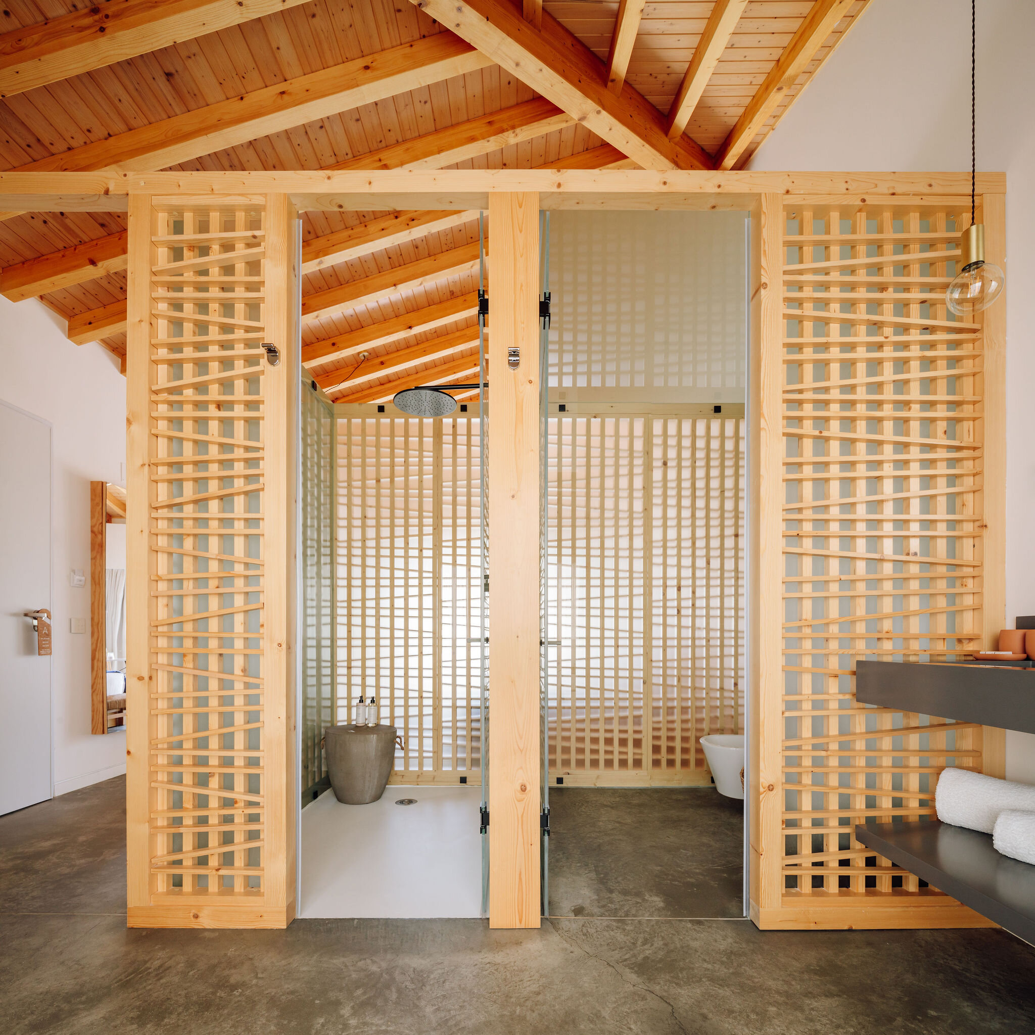 salle de bain claustra bois salle de bain claustra bois