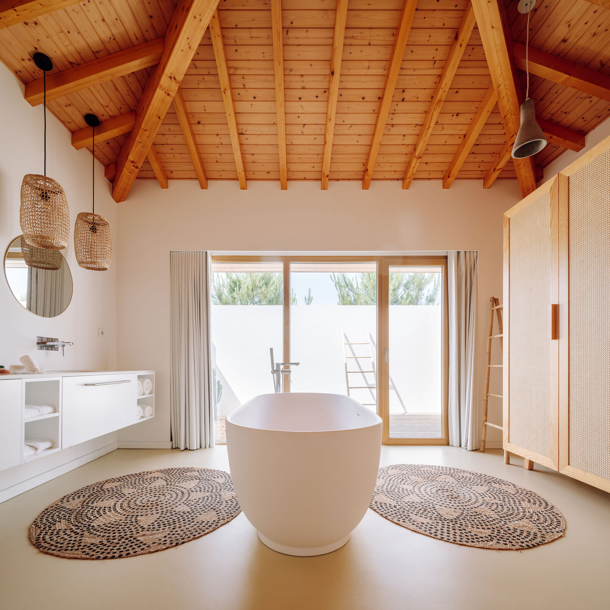 salle de bain avec baignoire îlot salle de bain avec baignoire îlot