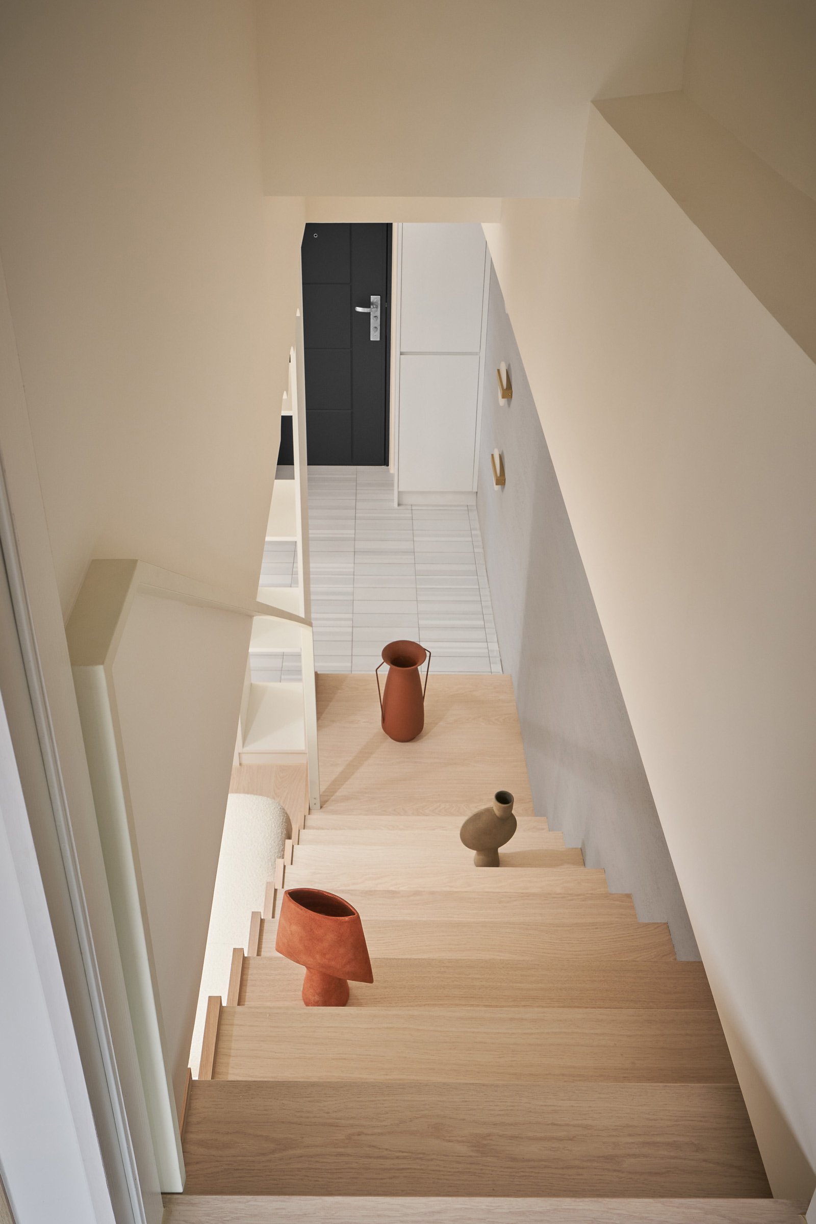 escalier bois moderne chêne clair escalier bois moderne chêne clair