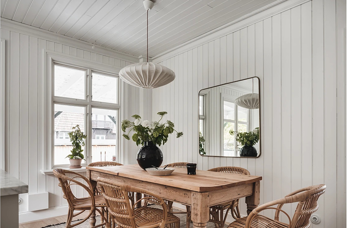 espace repas blanc et bois espace repas blanc et bois