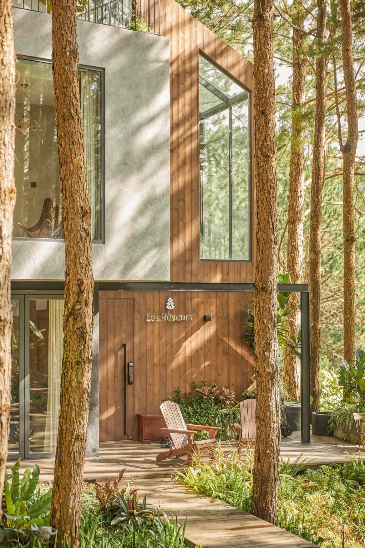 maison contemporaine en bois Vietnam maison contemporaine en bois Vietnam