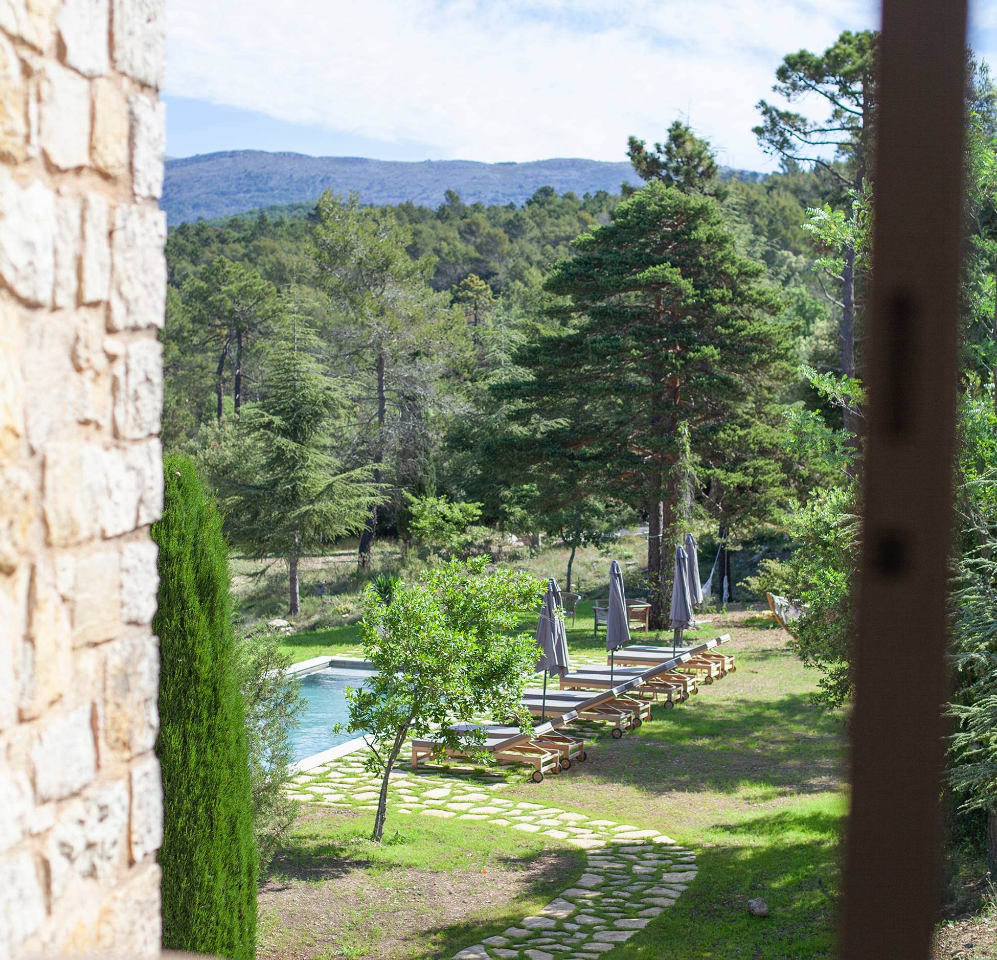 jardin maison Provence Domaine de la Xavolière jardin maison Provence Domaine de la Xavolière