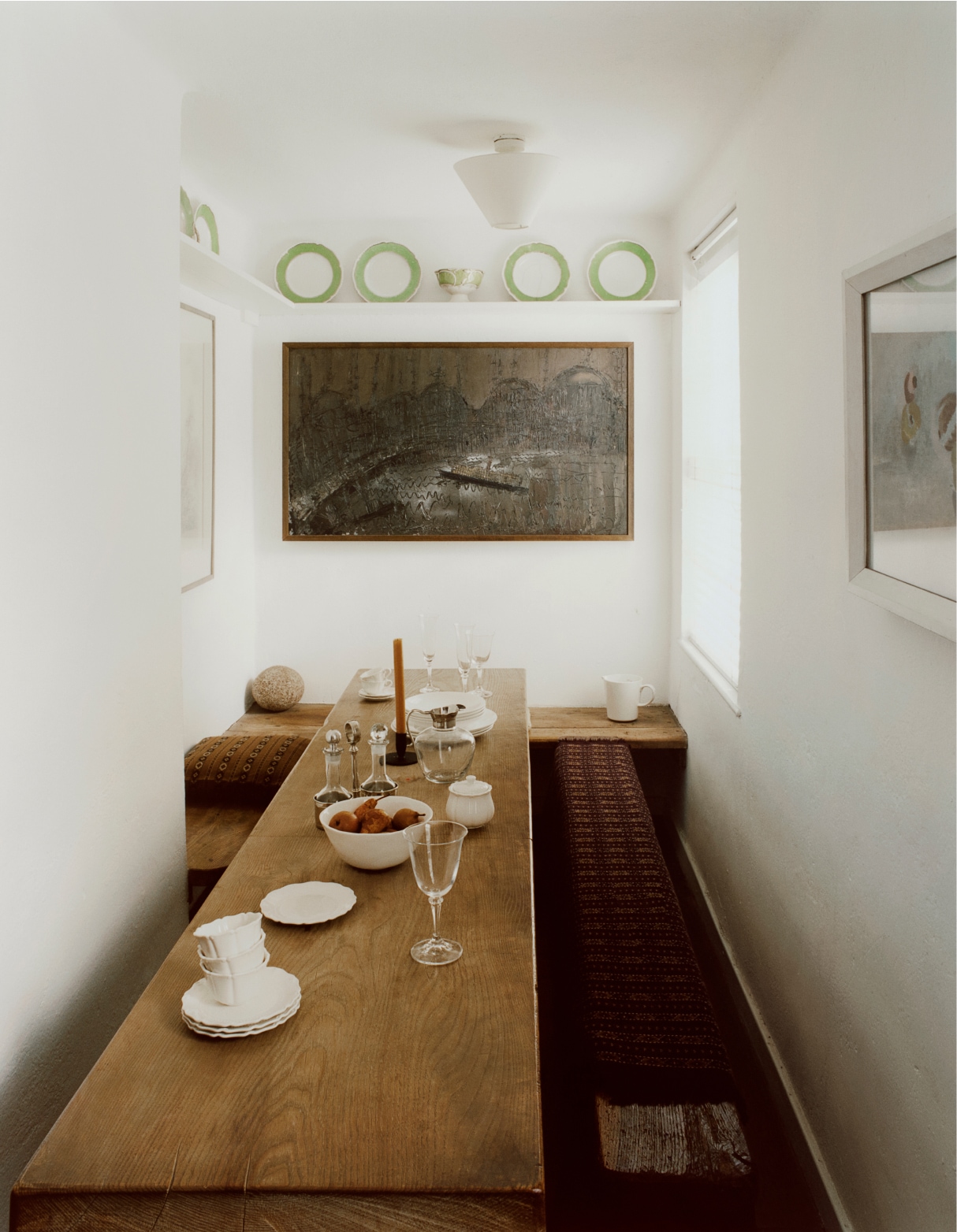 salle à manger décorée en couleurs naturelles par Zara Home salle à manger décorée en couleurs naturelles par Zara Home