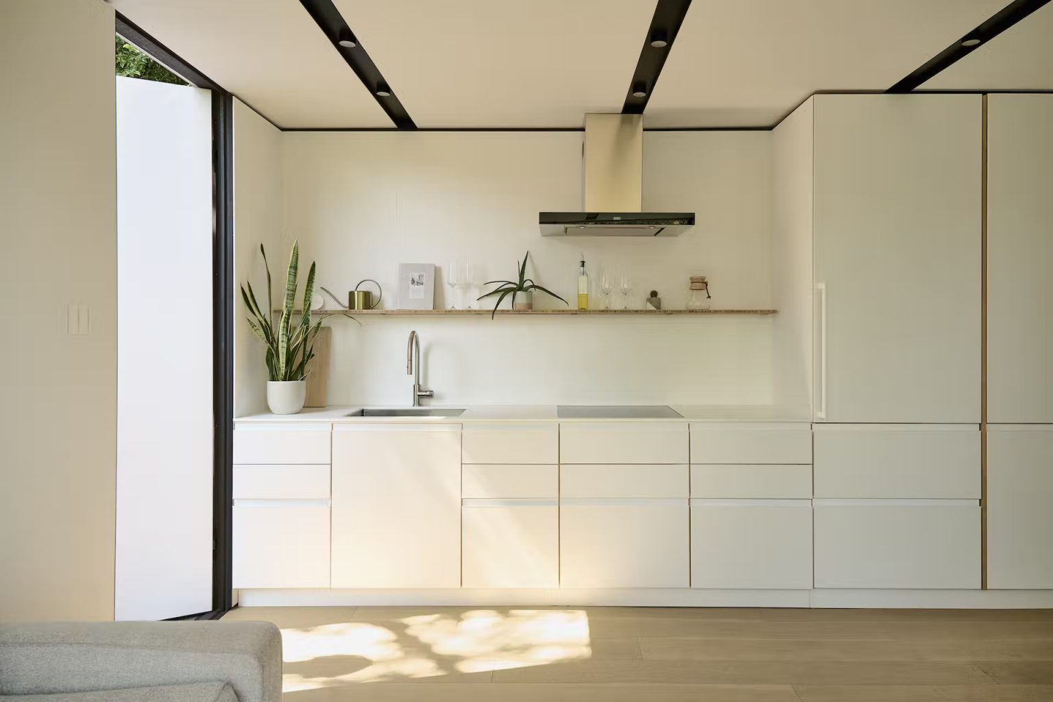 cuisine design blanche