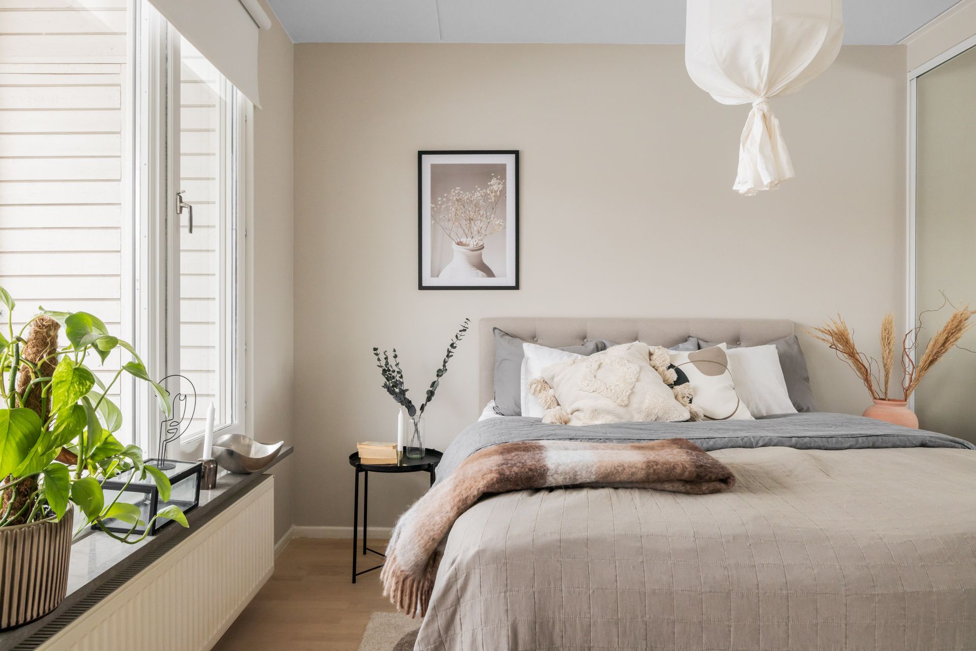 chambre décoration scandinave