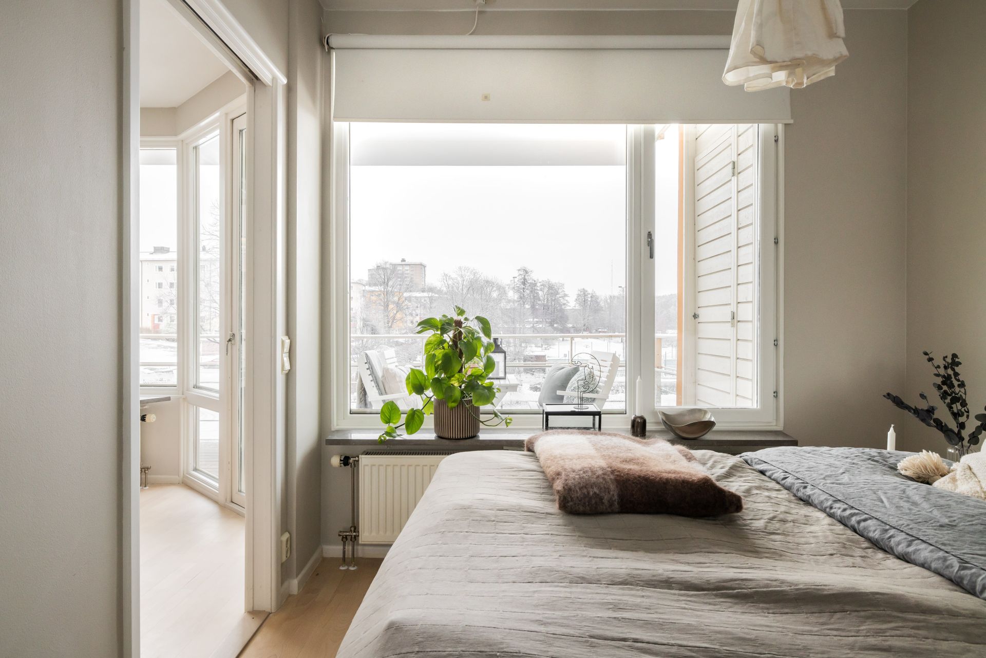 chambre décoration scandinave