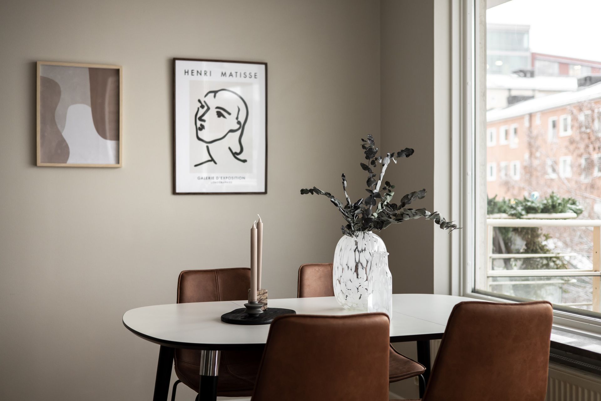 salle à manger chaise en cuir