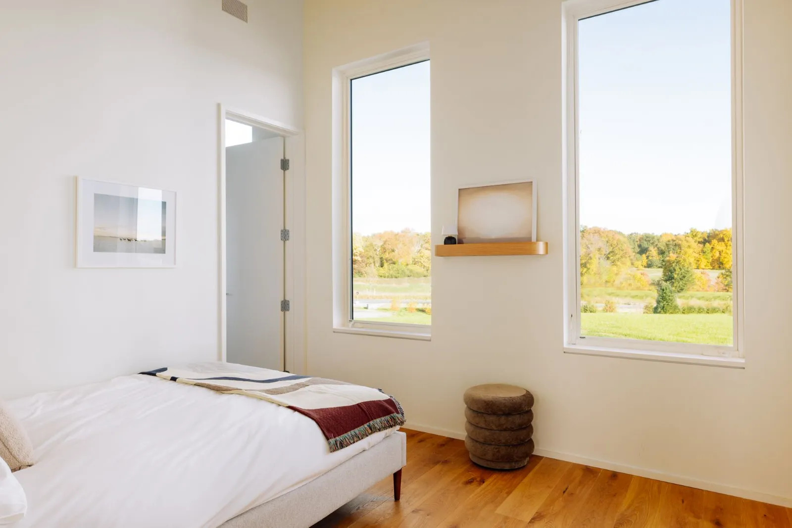 chambre minimaliste maison architecte