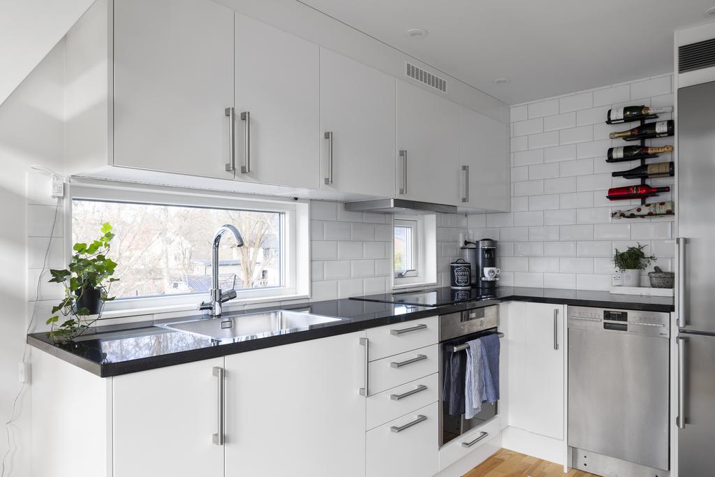 cuisine designe blanche en L