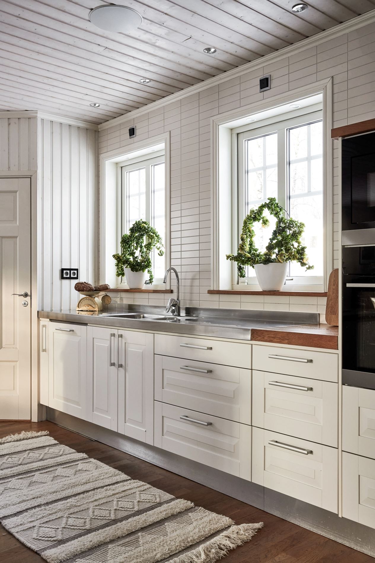 cuisine blanche et bois cuisine blanche et bois