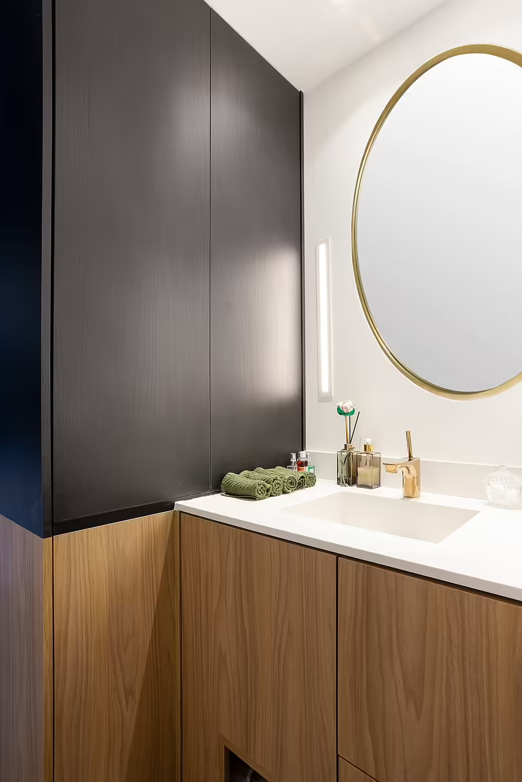salle de bain design bois et noire salle de bain design bois et noire