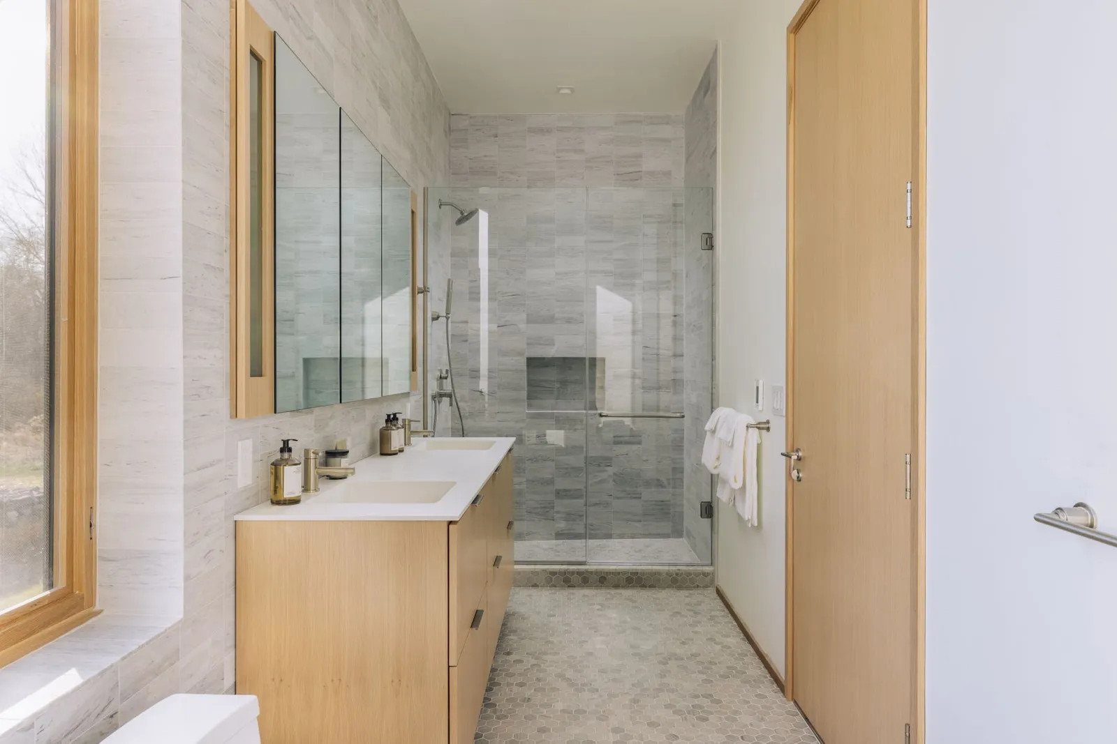 salle de bain maison en bois