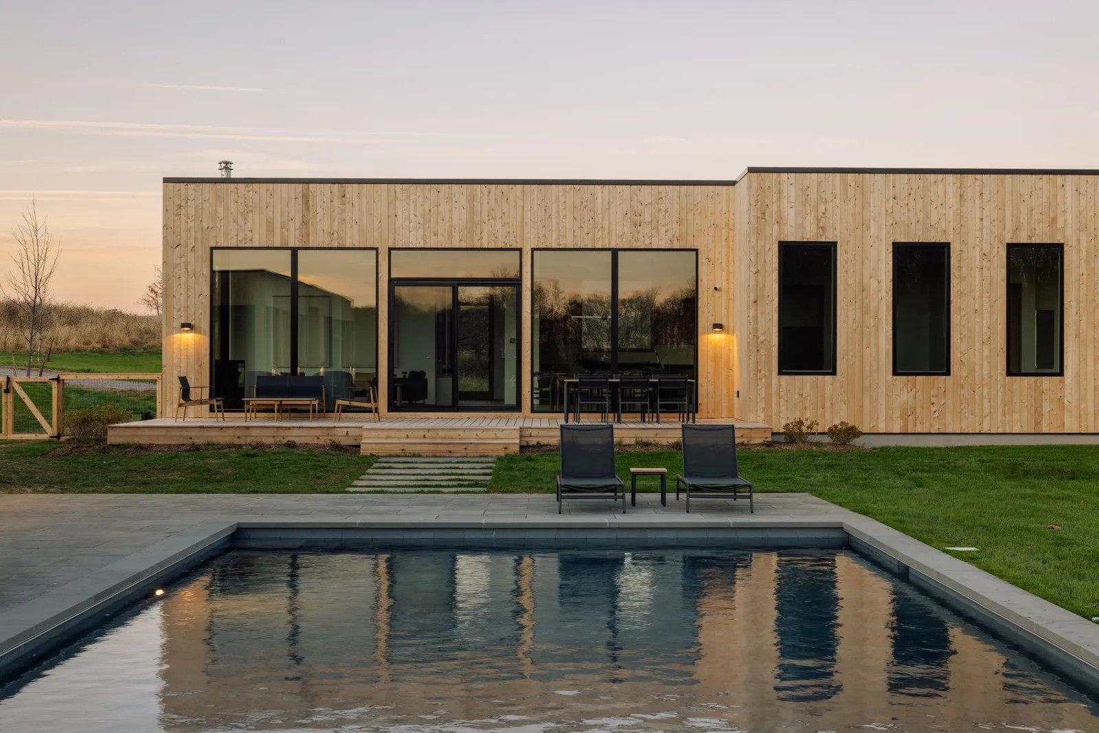 maison en bois