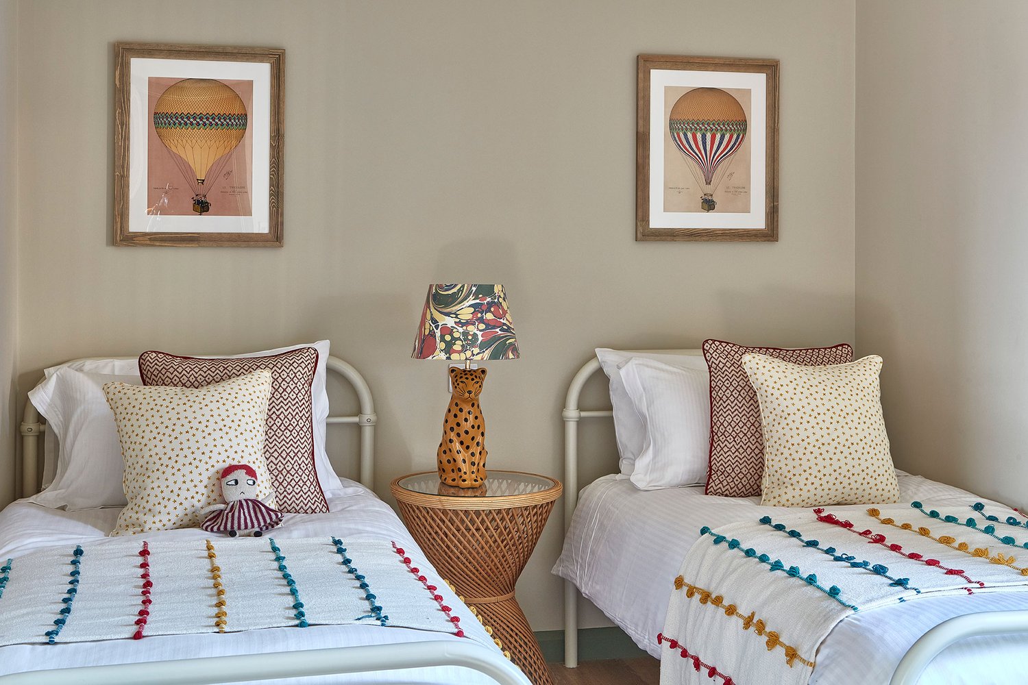 chambre décoration rustique chic ferme rénovée