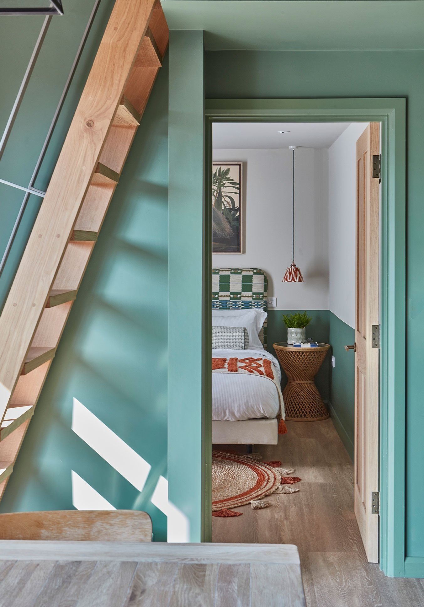 chambre décoration colorée