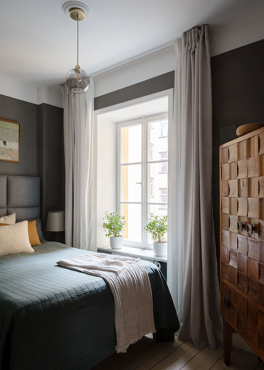 chambre décoration scandinave 