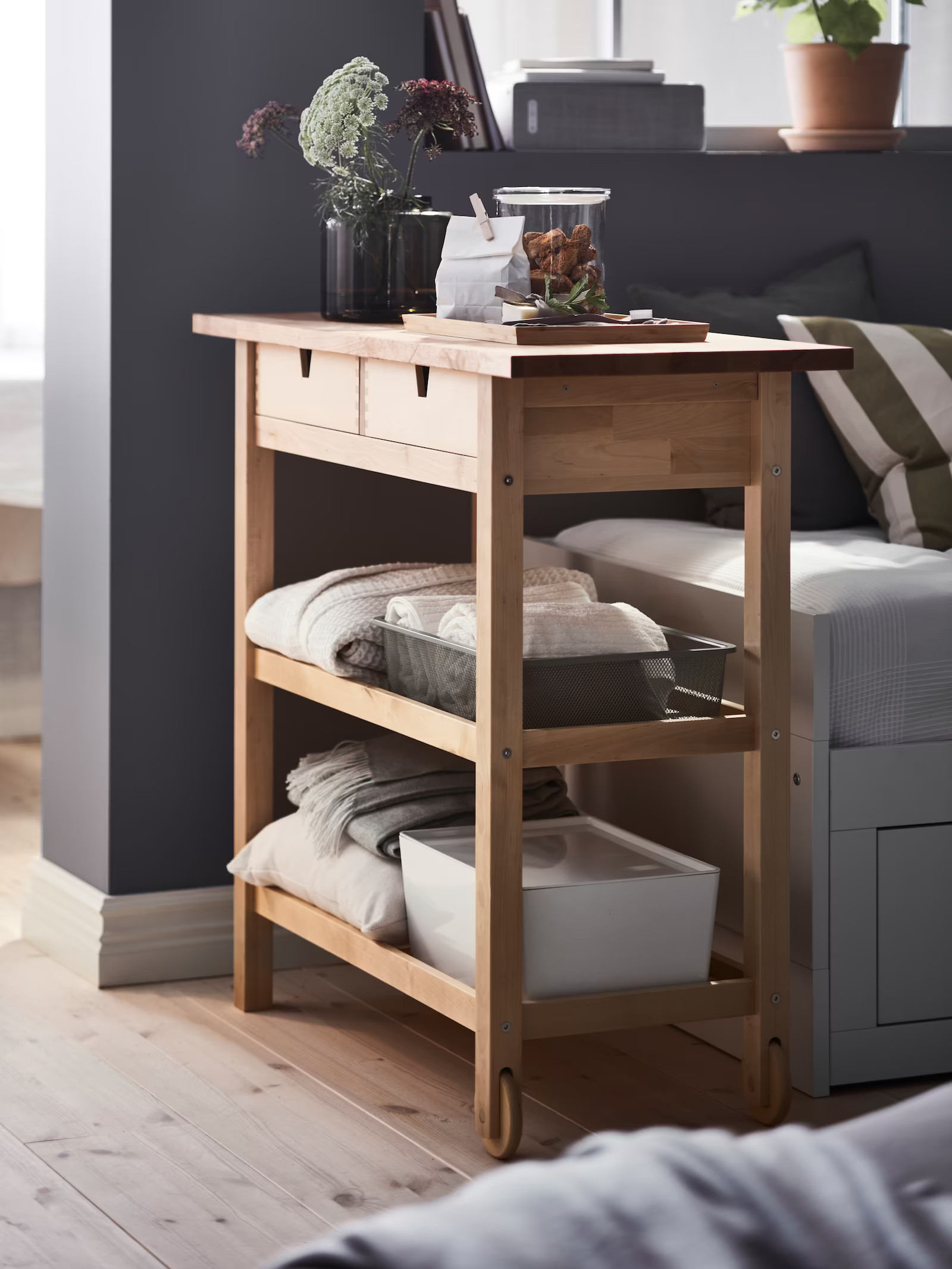 desserte bois IKEA desserte bois IKEA