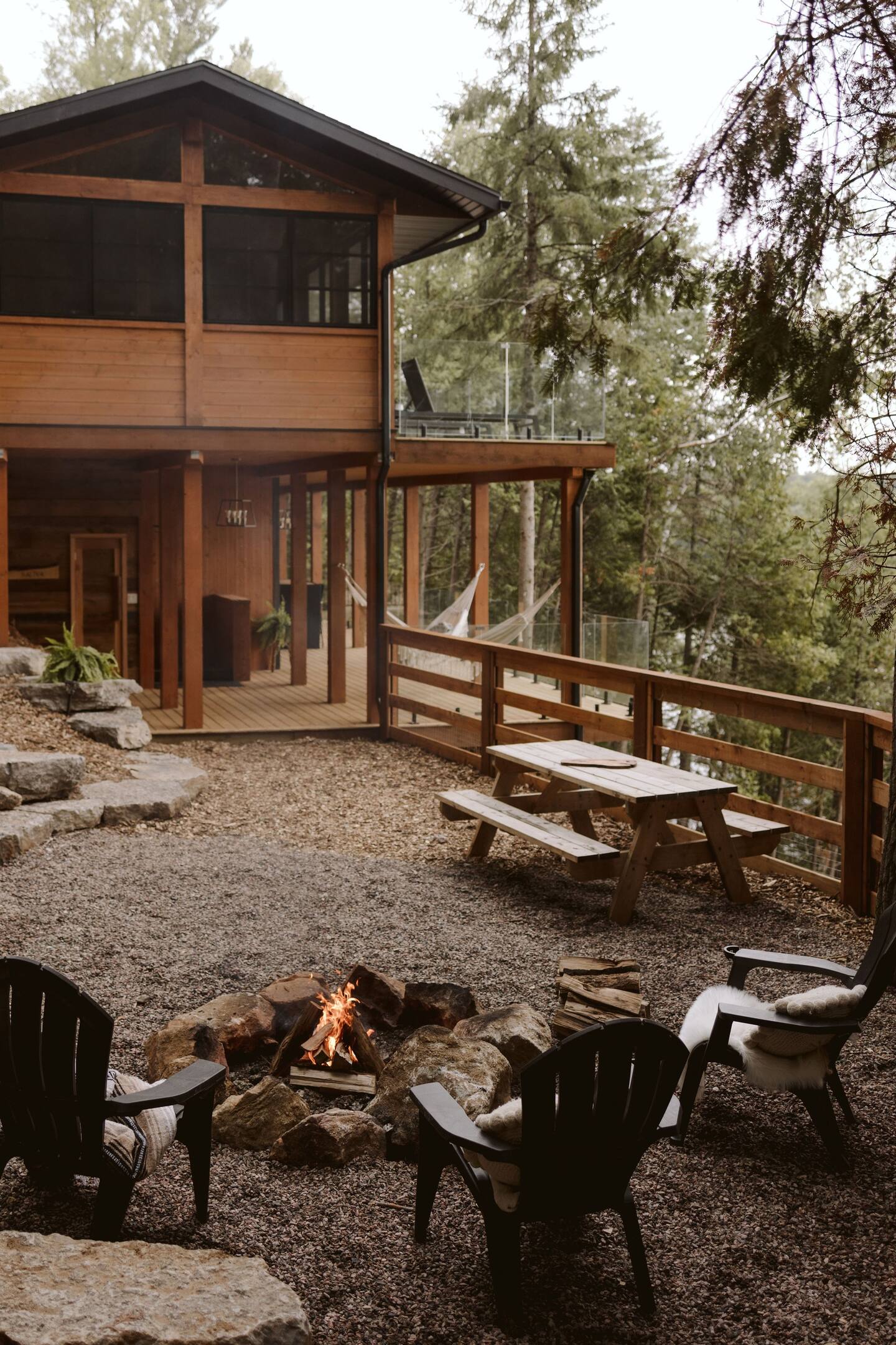 maison en bois avec jardin gravillon maison en bois avec jardin gravillon