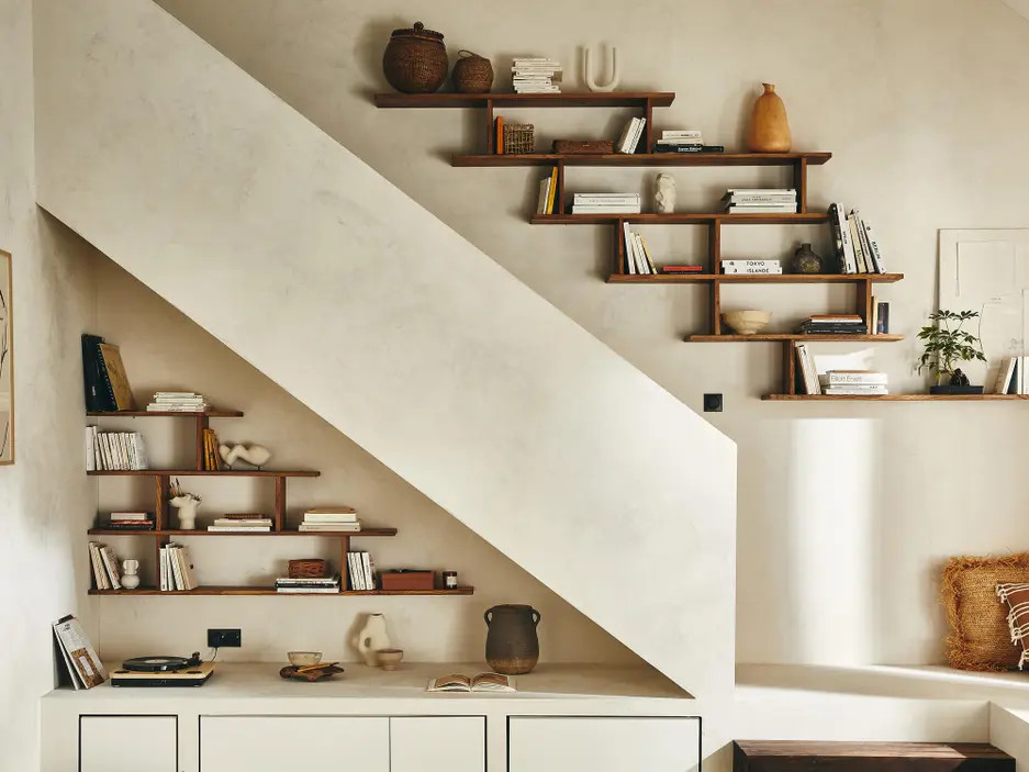 aménagement dessus d' escalier