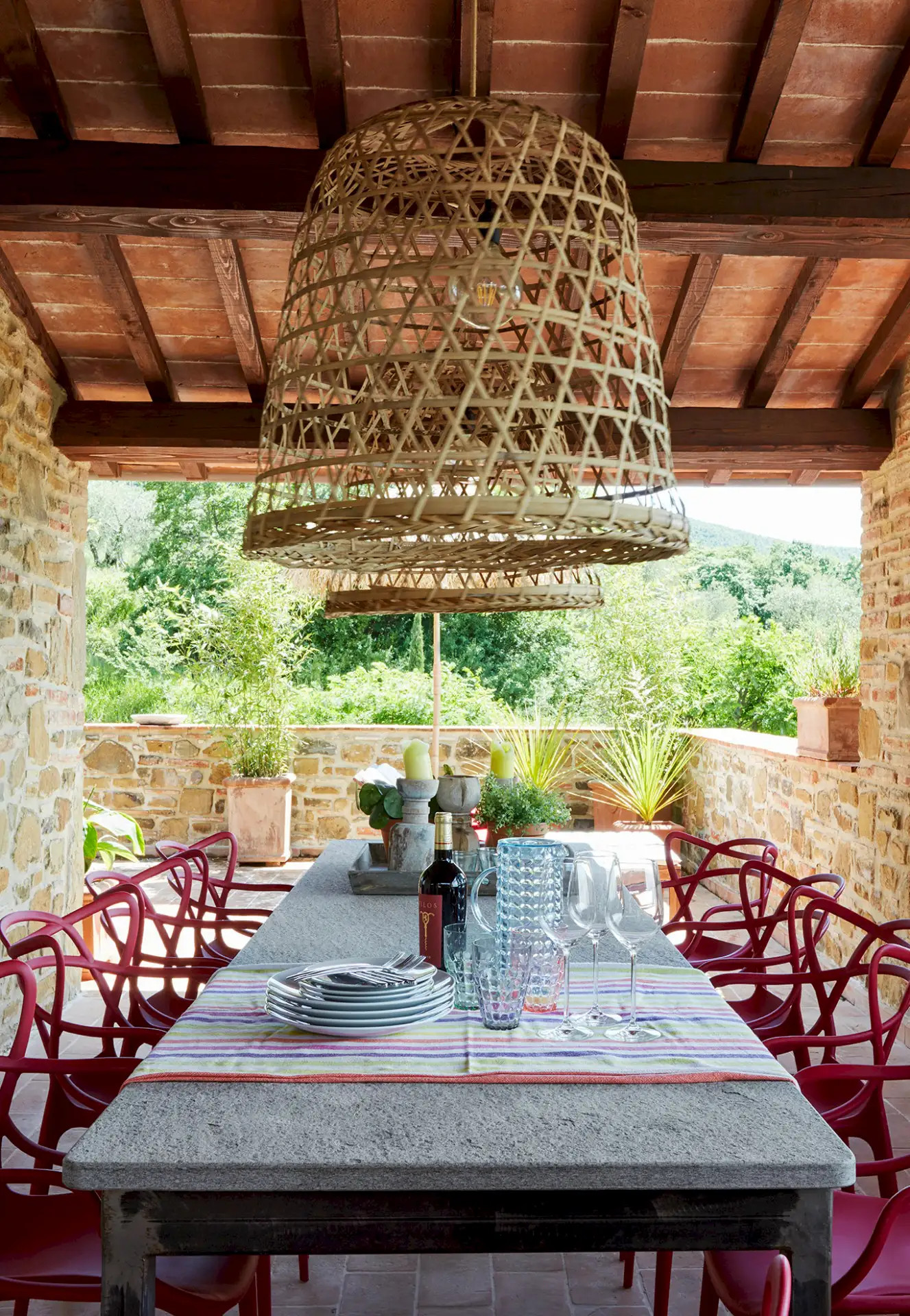 terrasse couverte maison Italie terrasse couverte maison Italie