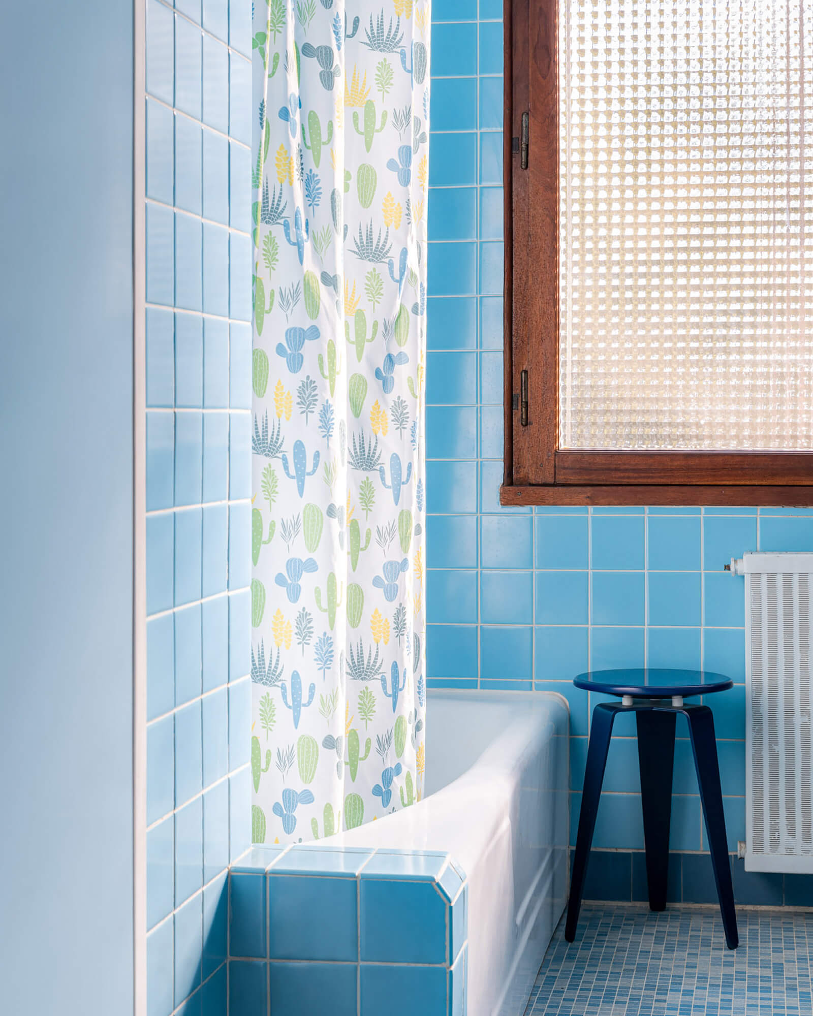 salle de bain carrelage bleu vintage salle de bain carrelage bleu vintage