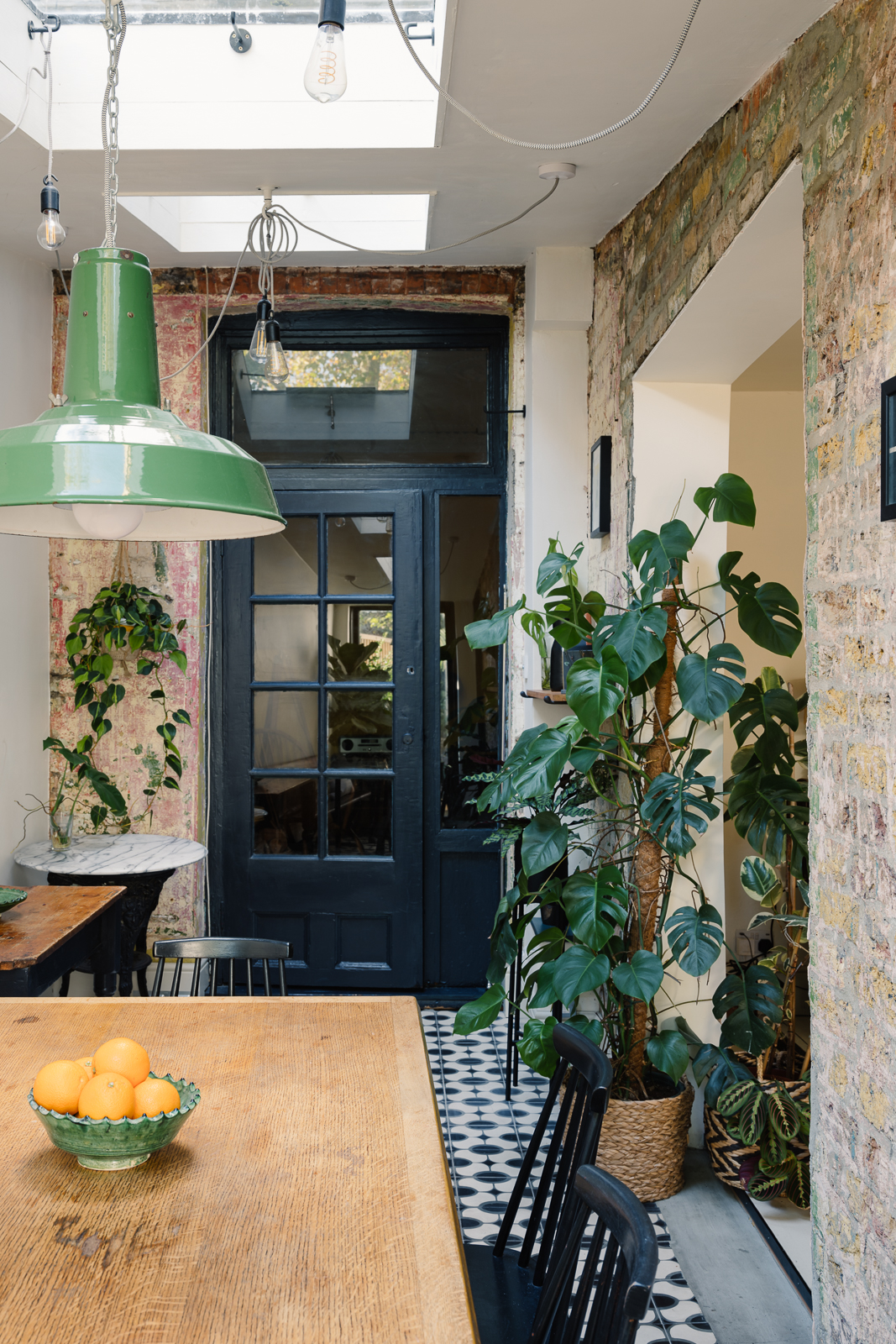 salle à manger décoration vintage