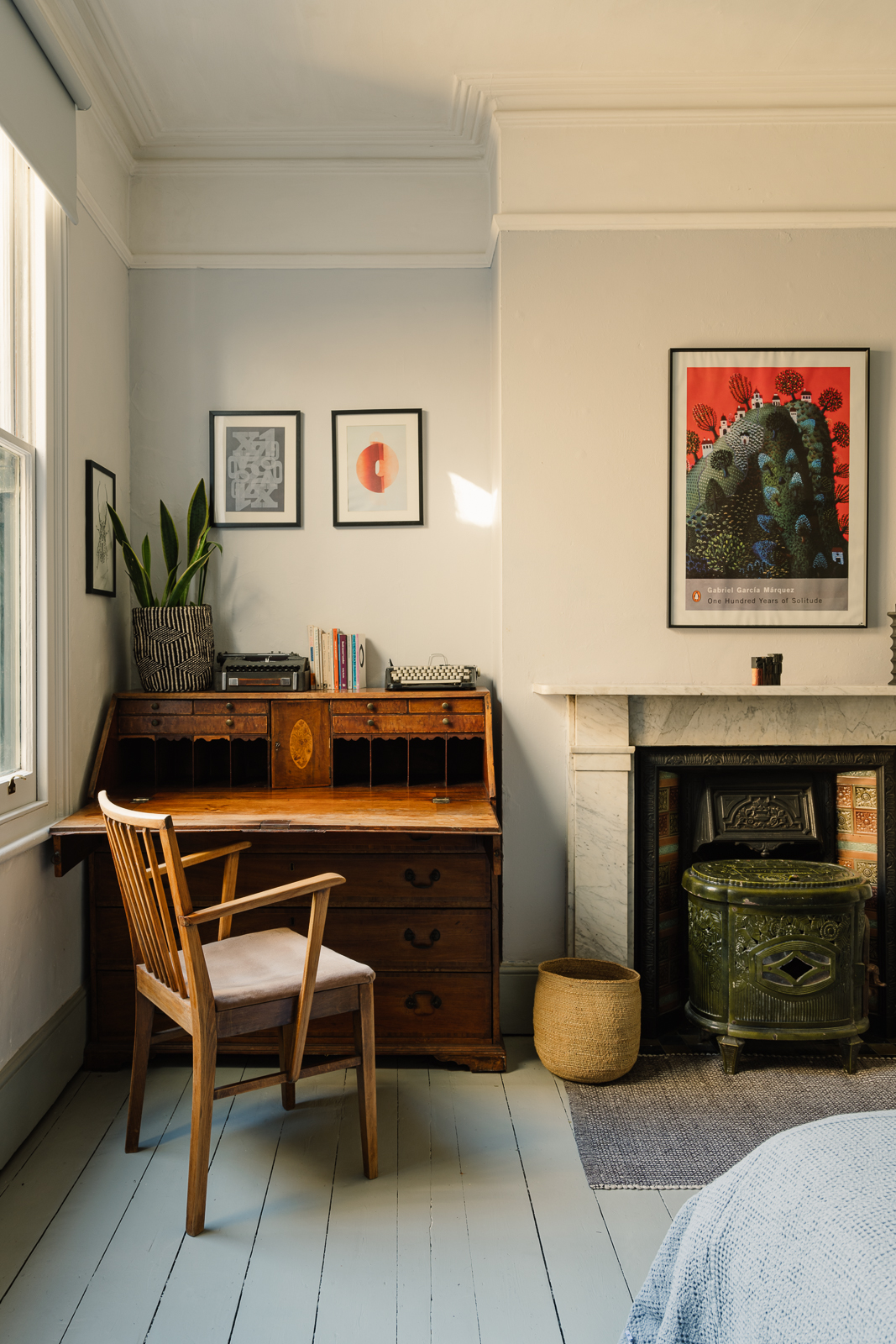 bureau décoration vintage