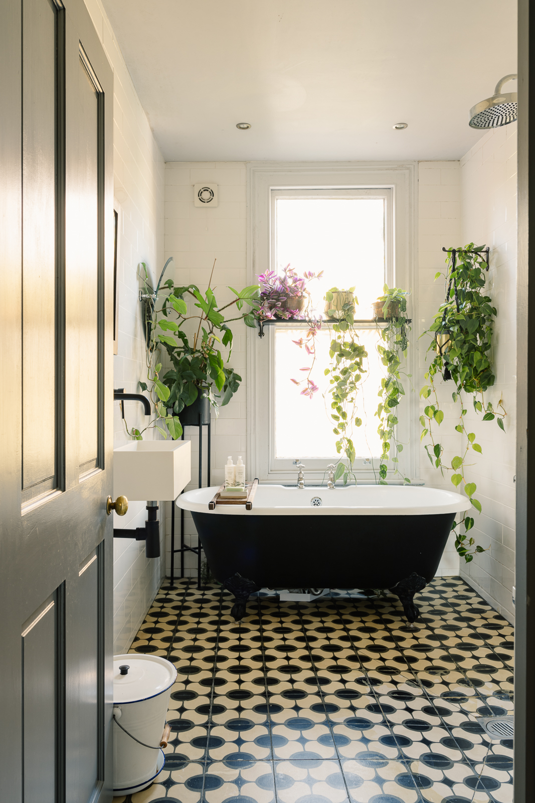 salle de bain décoration vintage