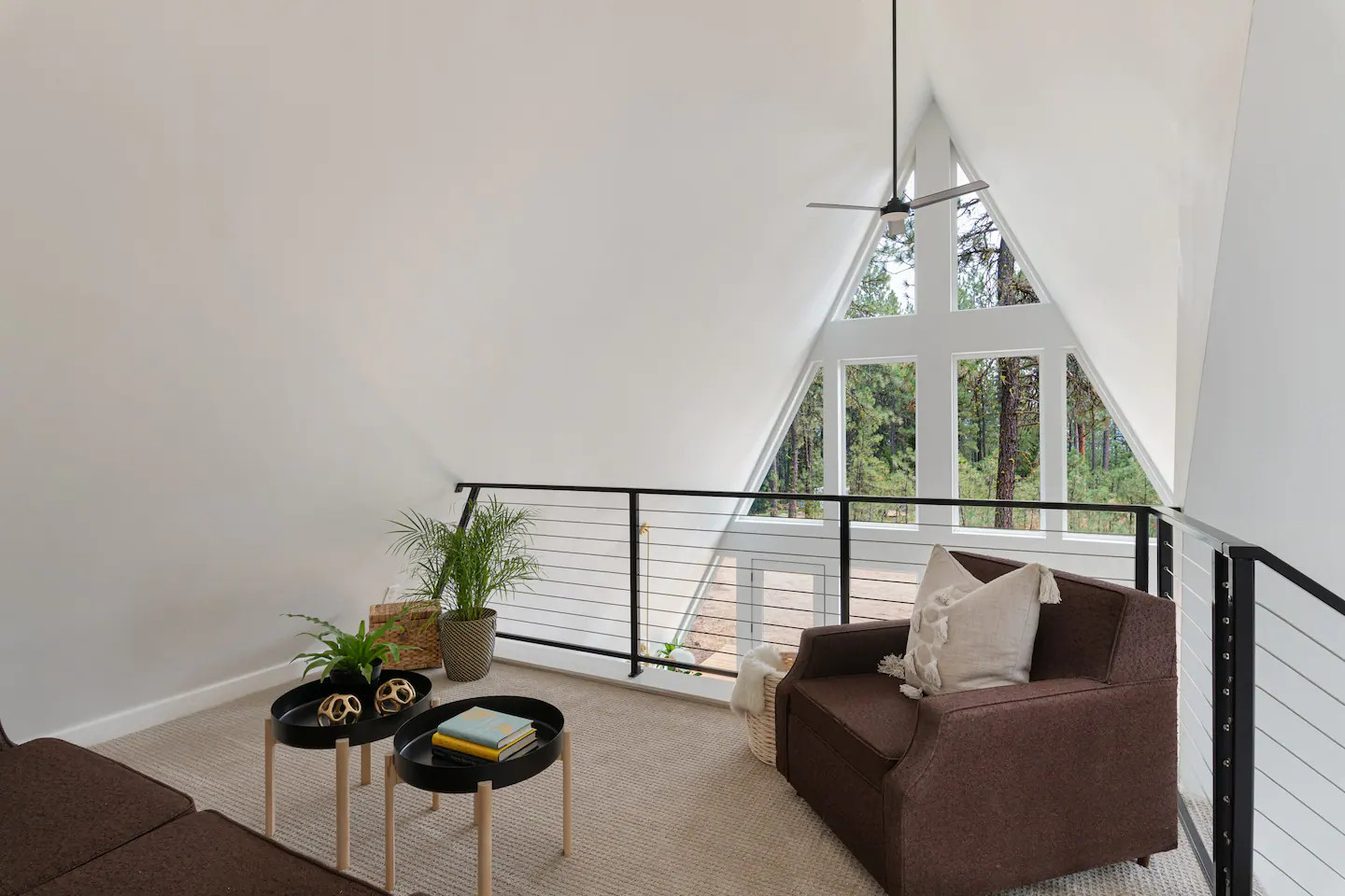 mezzanine maison A-Frame