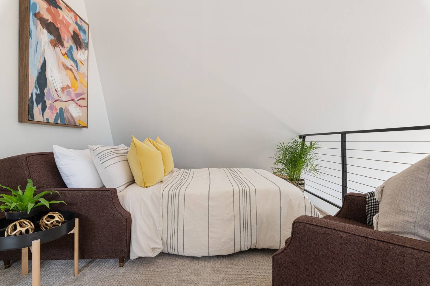 chambre sur mezzanine