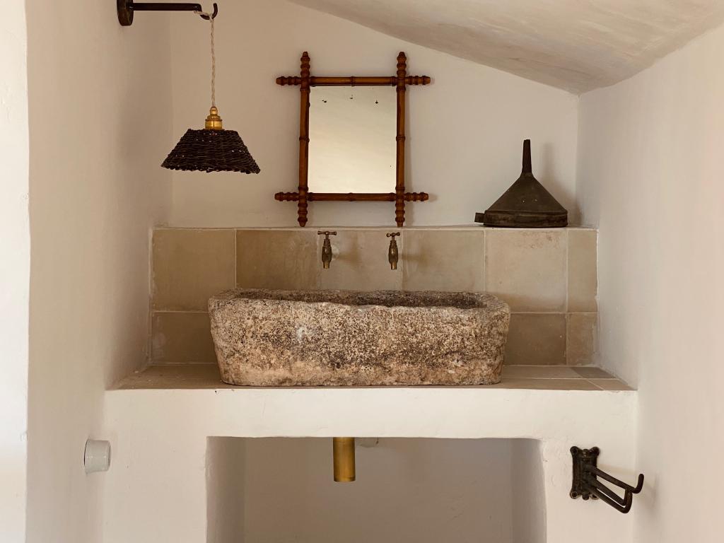 salle de bain avec pierre d salle de bain avec pierre d'évier