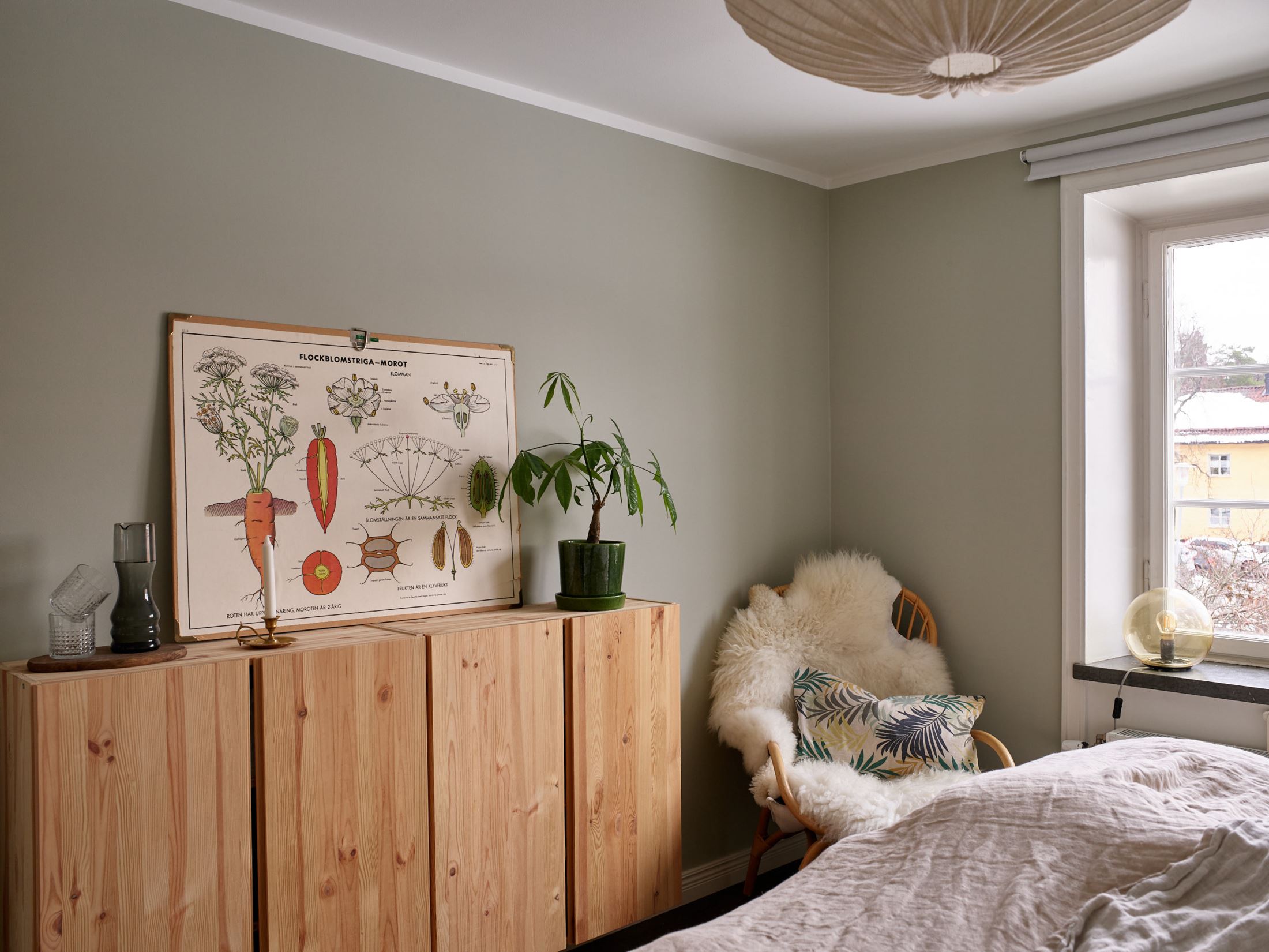 chambre décoration rustique chic