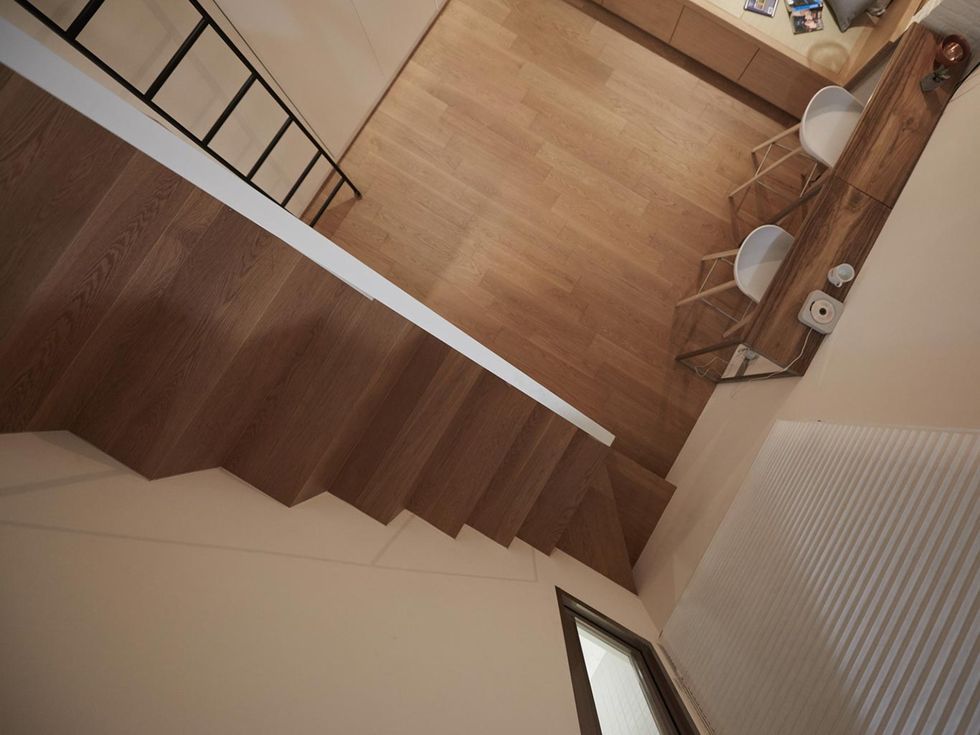 escalier studio 22m2