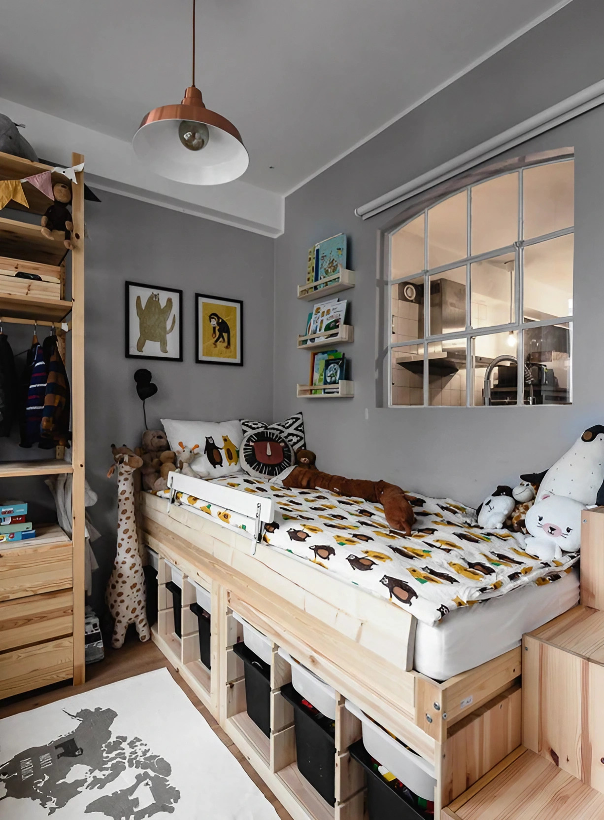 chambre enfant décoration scandinave