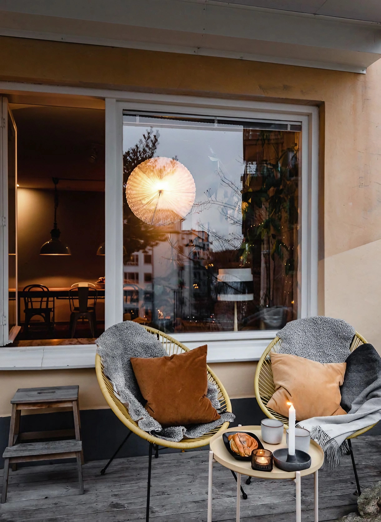 terrasse bois fauteuils acapulco